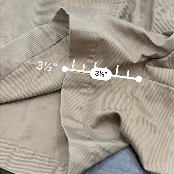 Zara High Waist Tan Women's Shorts - Picture 7 of 7